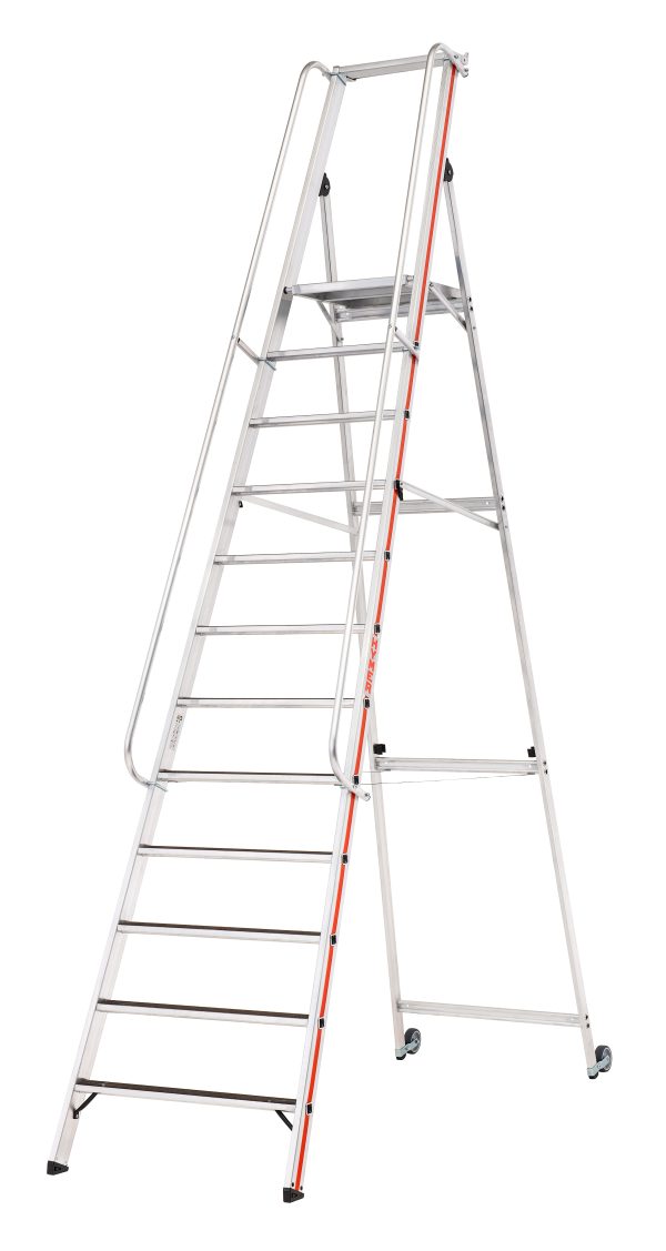 Hymer 8681 Platformtrap R13 met kantelwielen en lange handrail (4–12 treden) - Afbeelding 4